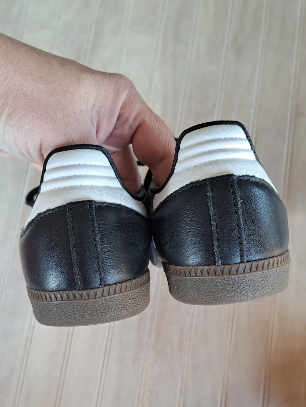 adidas Samba OG Blk White Gum Leather Classic Retro Sneakers Youth Unisex Sporty